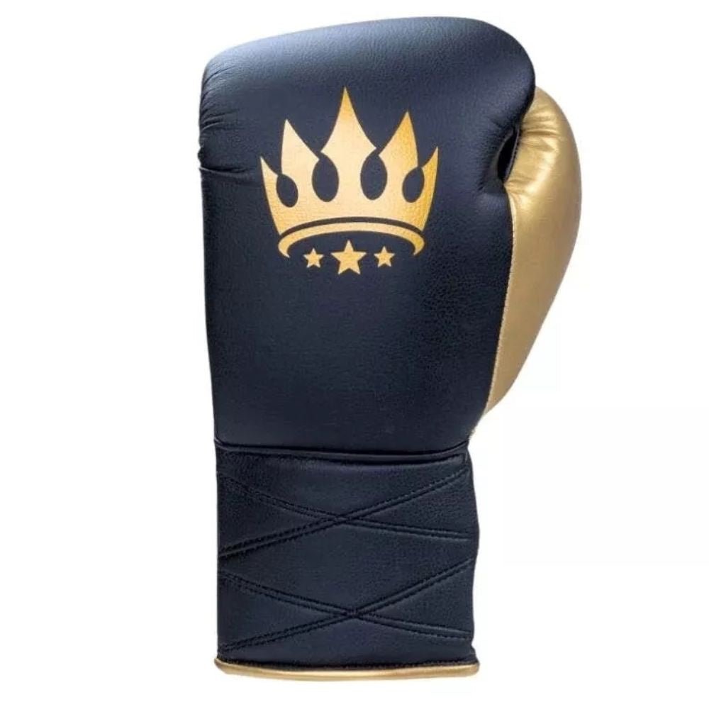 Playerz Power Lace Boxing Gloves - Black/Gold - Playerz Boxing