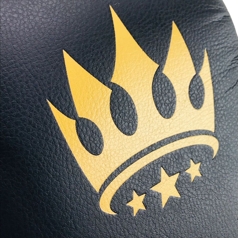 Playerz Power Lace Boxing Gloves - Black/Gold - Playerz Boxing