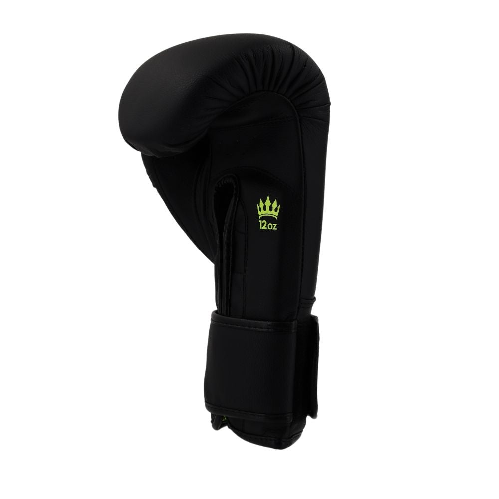 Playerz SparTech Boxing Gloves - Black/Neon - Playerz Boxing