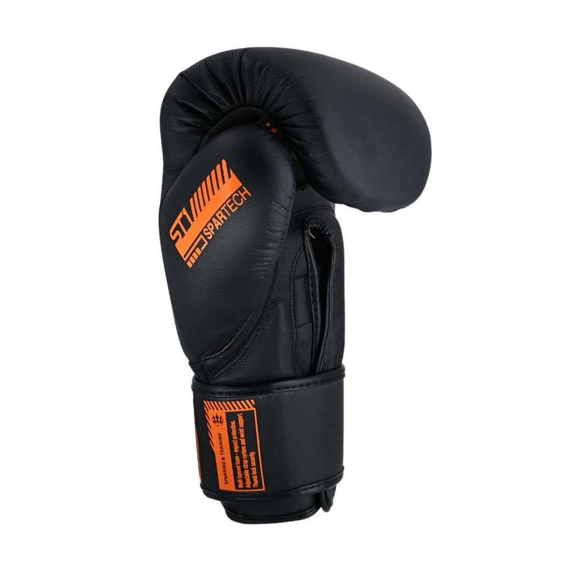 Playerz SparTech Boxing Gloves - Neon Orange - Playerz Boxing