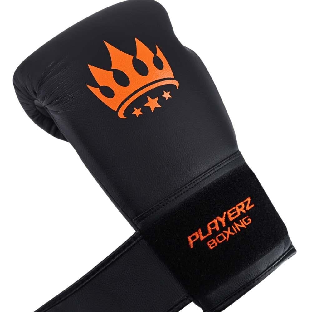 Playerz SparTech Boxing Gloves - Neon Orange - Playerz Boxing