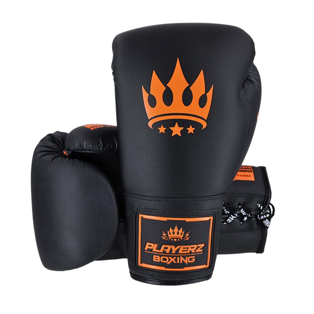 Playerz Boxing Lace To Strap Converter For Boxing Gloves - Training Gloves Seal - Black