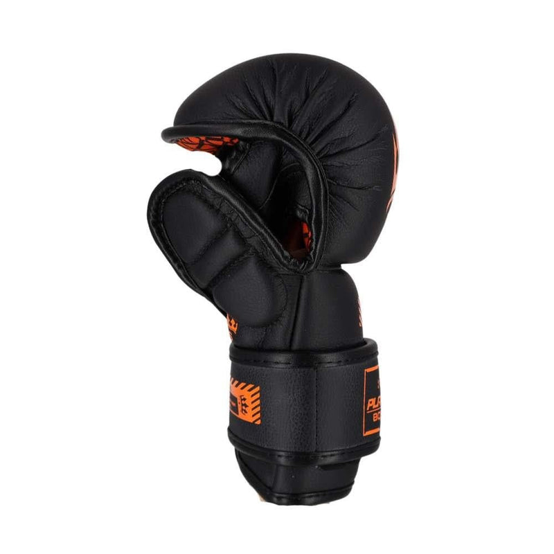 Playerz SparTech MMA Sparring Gloves - Neon Orange - Playerz Boxing
