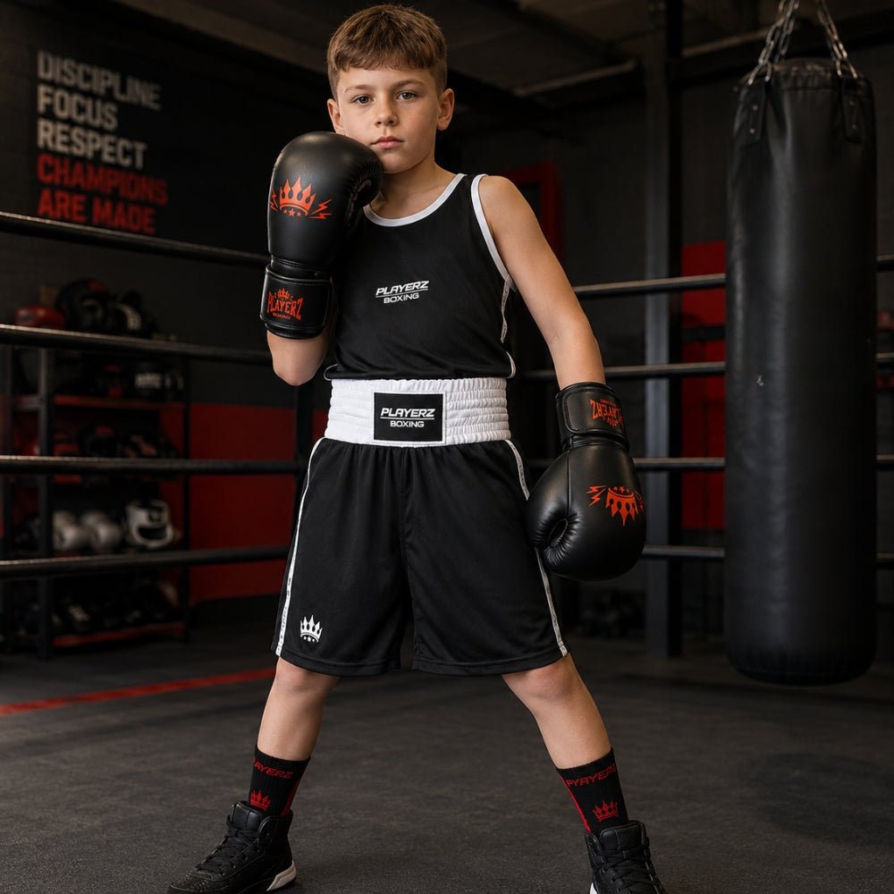 Playerz Boxing Shorts - Kids - Playerz Boxing