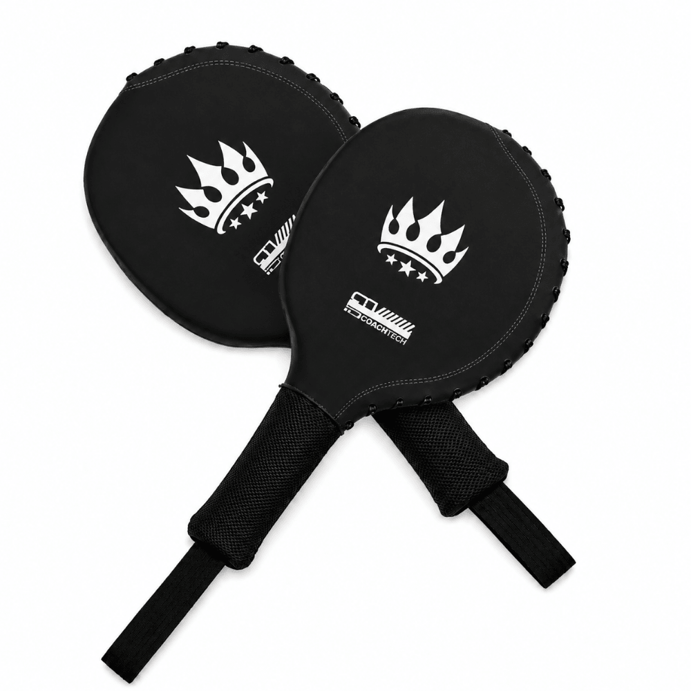 Playerz CoachTech Focus Paddles - Black - Playerz Boxing