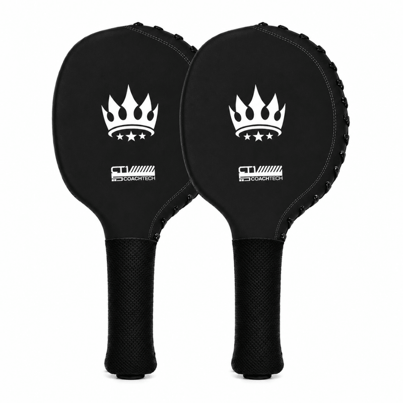 Playerz CoachTech Focus Paddles - Black - Playerz Boxing