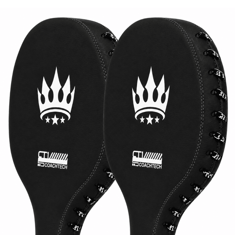 Playerz CoachTech Focus Paddles - Black - Playerz Boxing