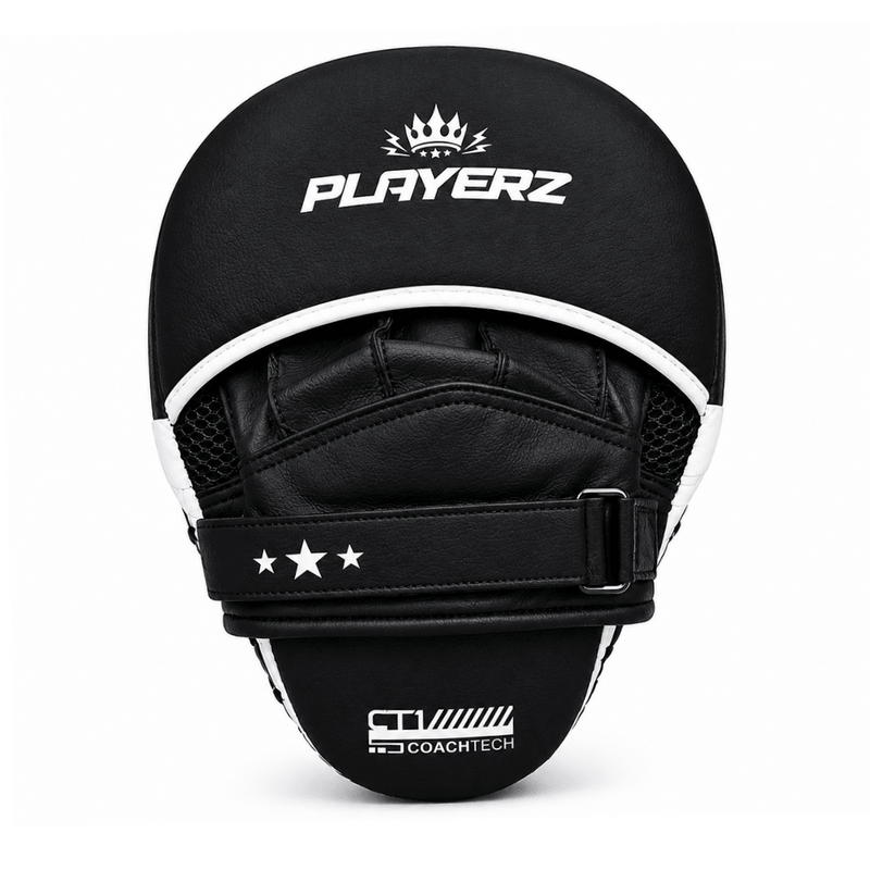 Playerz CoachTech Focus Pads - Black - Playerz Boxing