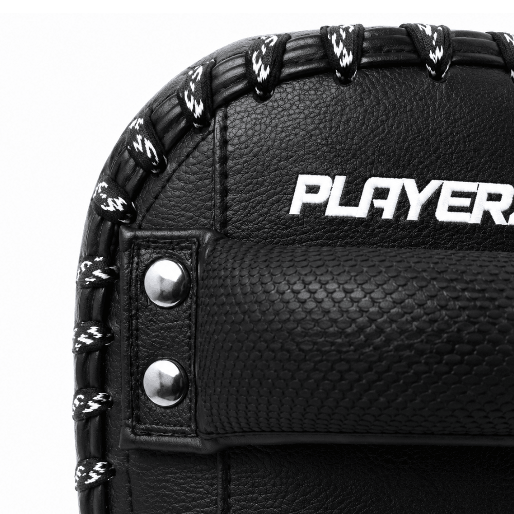 Playerz CoachTech Kick Pads - Black - Playerz Boxing