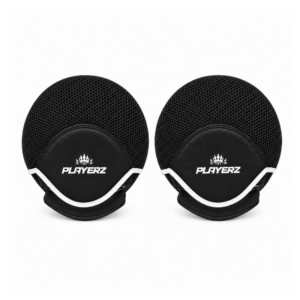 Playerz CoachTech Micro Focus Pads - Black - Playerz Boxing
