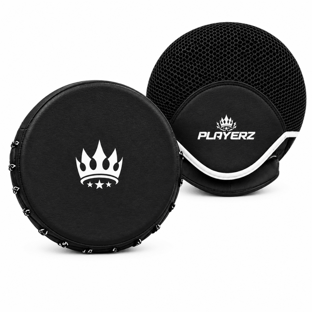 Playerz CoachTech Micro Focus Pads - Black - Playerz Boxing