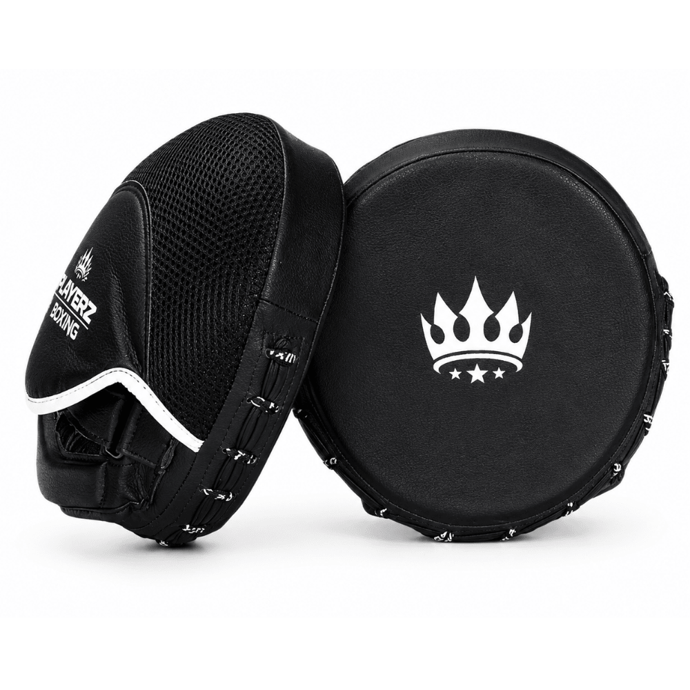 Playerz CoachTech Micro Focus Pads - Black - Playerz Boxing