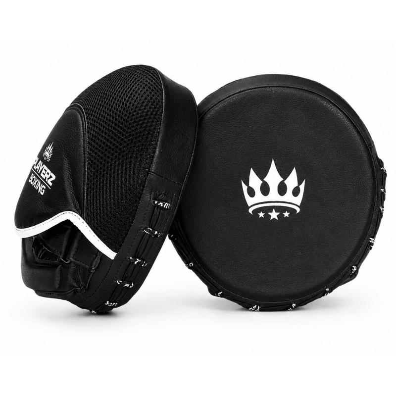 Playerz CoachTech Micro Focus Pads - Black - Playerz Boxing