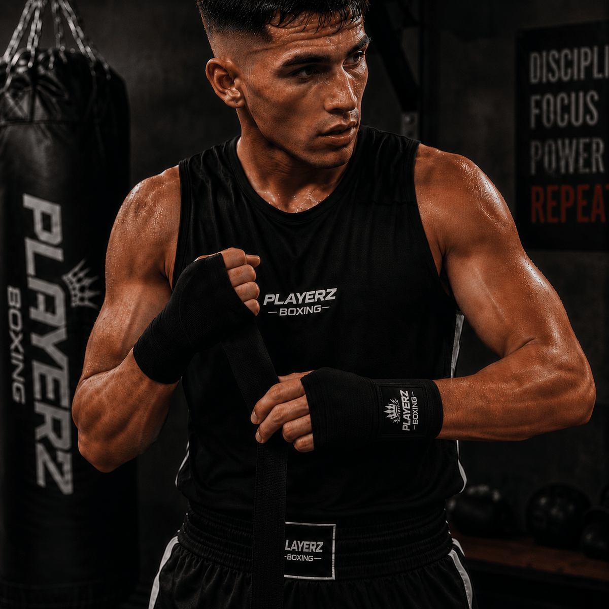 Playerz Deluxe 5M Hand Wraps - Playerz Boxing