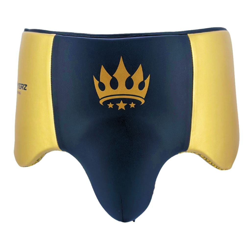 Playerz Power Groin Guard - Black/Gold - Playerz Boxing