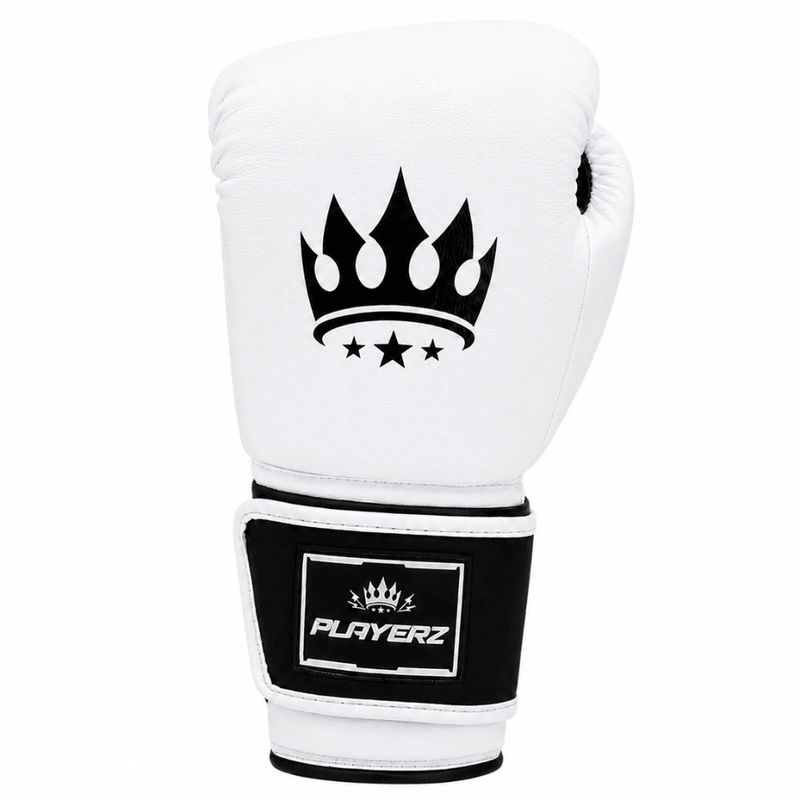 Playerz ProTech Boxing Gloves - White - Playerz Boxing