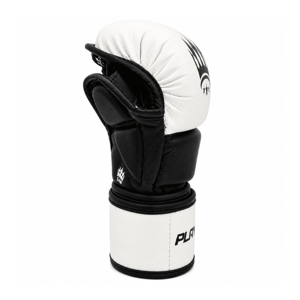 Playerz ProTech MMA Gloves - White/Black - Playerz Boxing