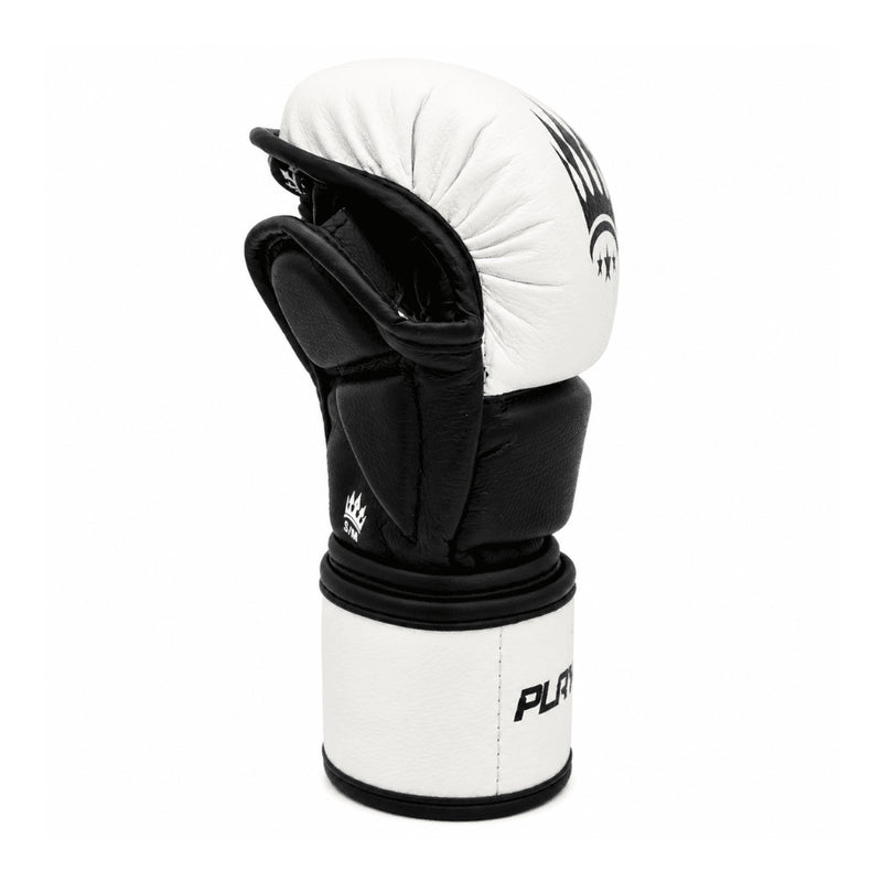 Playerz ProTech MMA Gloves - White/Black - Playerz Boxing