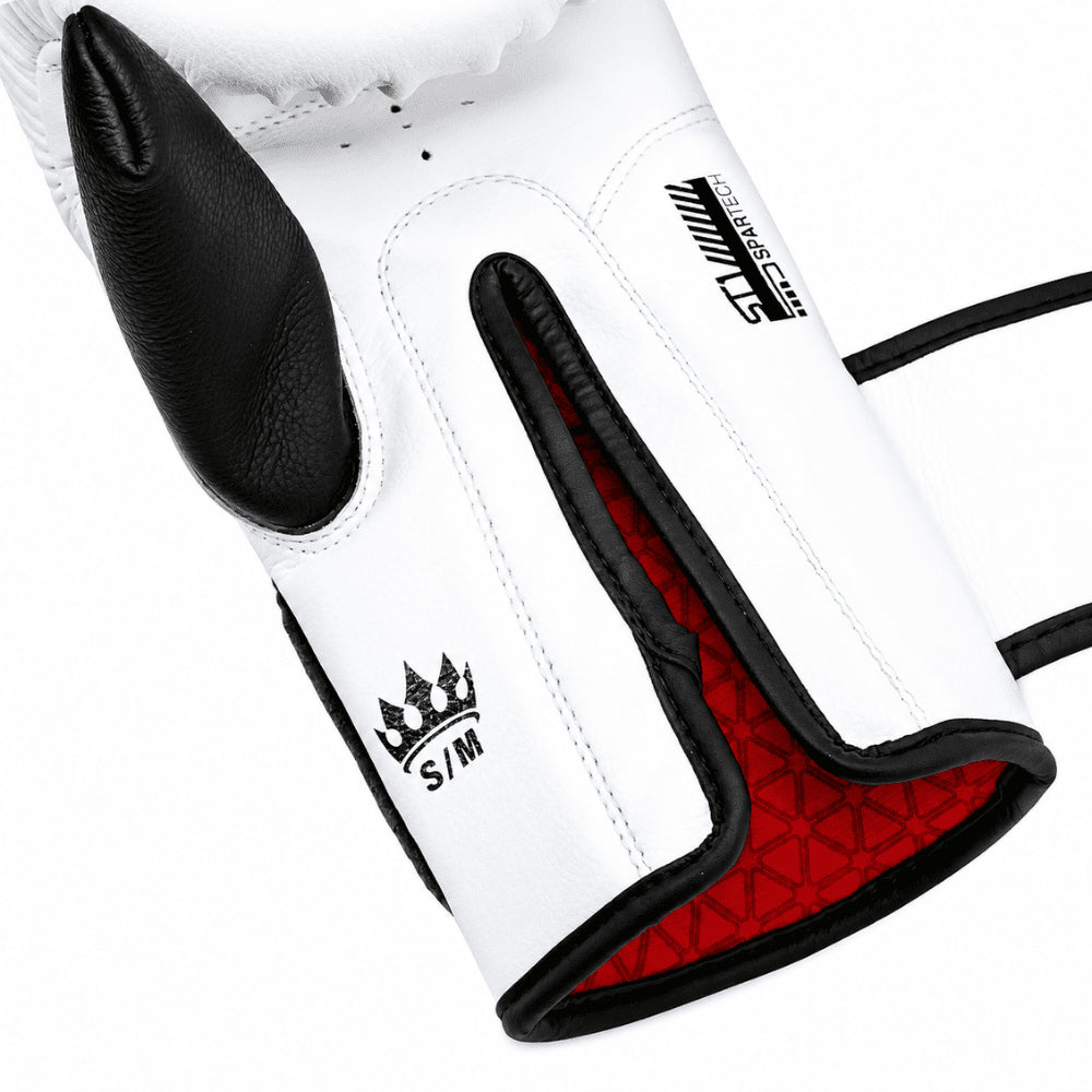 Playerz SparTech Bag Gloves - White - Playerz Boxing
