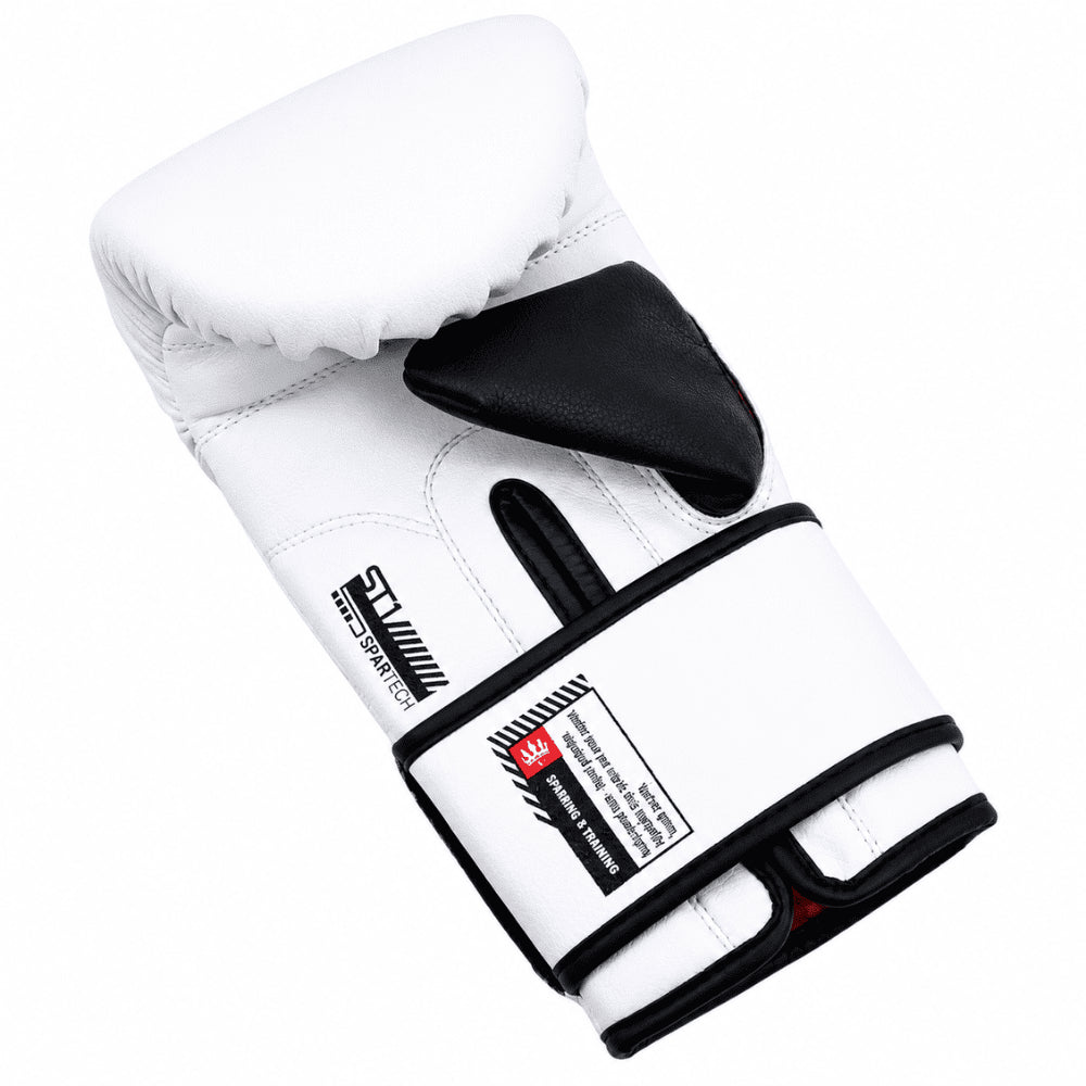 Playerz SparTech Bag Gloves - White - Playerz Boxing