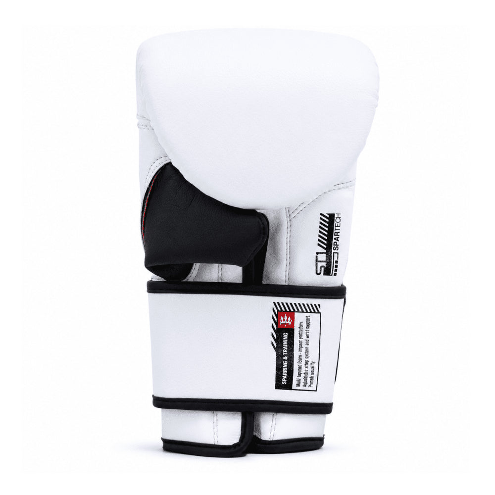 Playerz SparTech Bag Gloves - White - Playerz Boxing