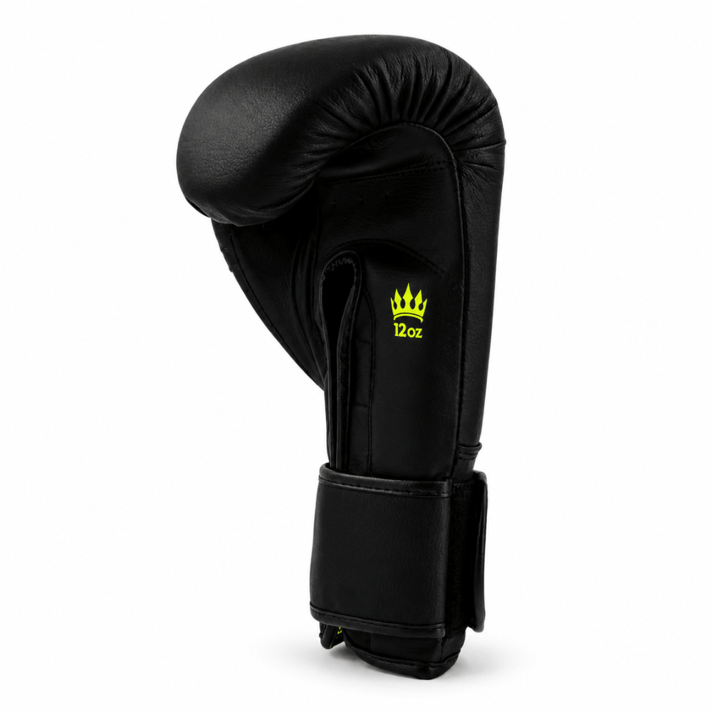 Playerz SparTech Boxing Gloves - Black/Neon - Playerz Boxing