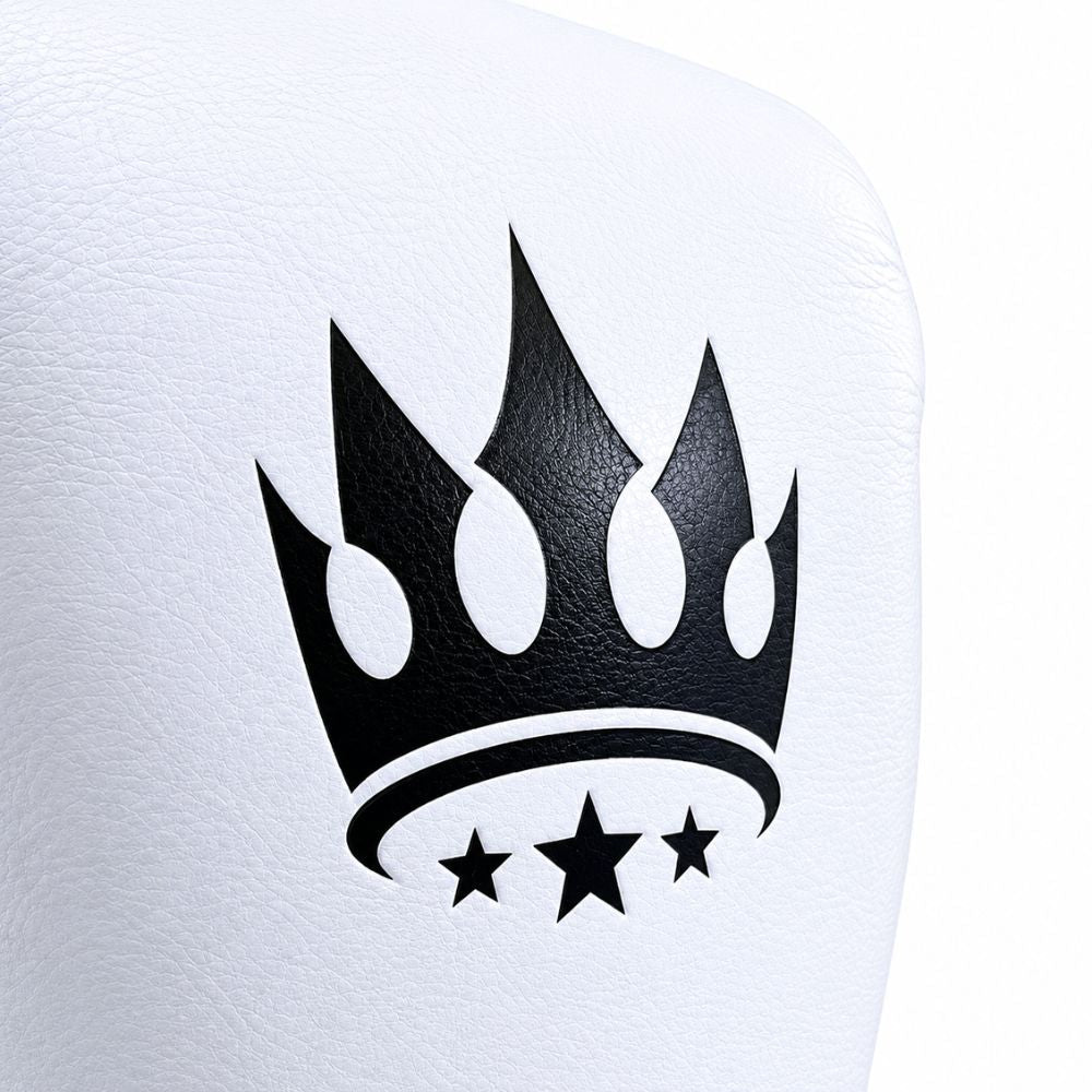 Playerz SparTech Boxing Gloves - White/Black - Playerz Boxing