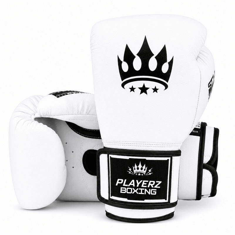 Playerz SparTech Boxing Set - White - Playerz Boxing