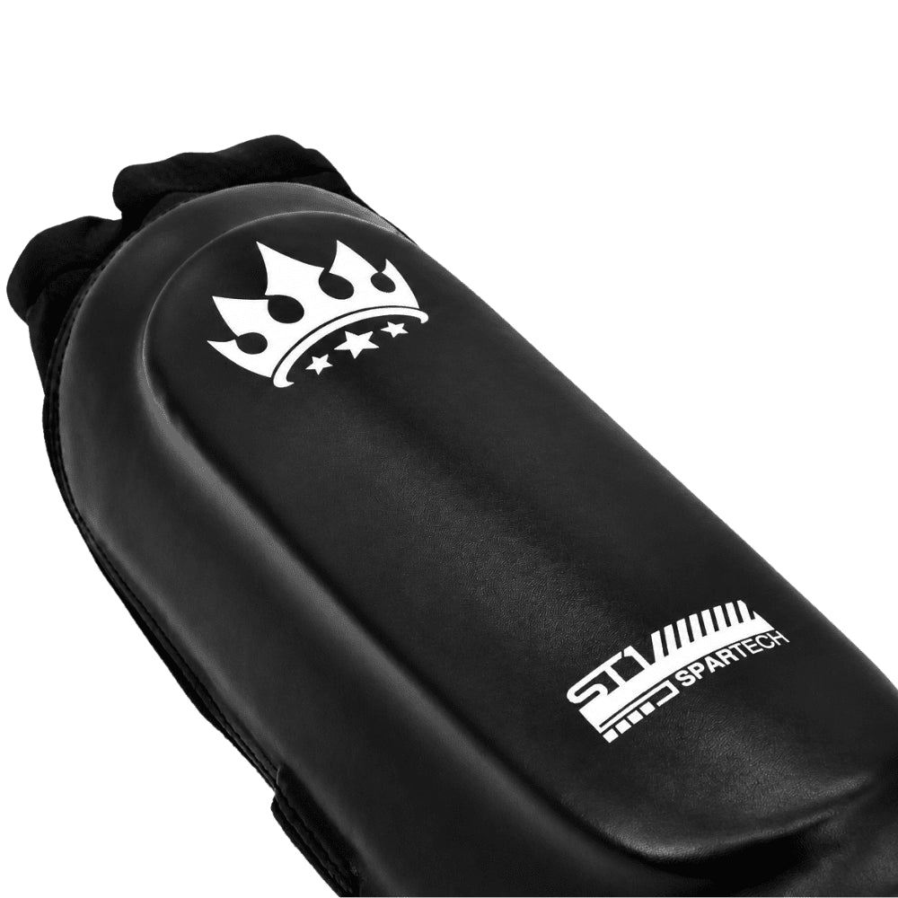 Playerz SparTech MMA Shin Guard - Black/White - Playerz Boxing