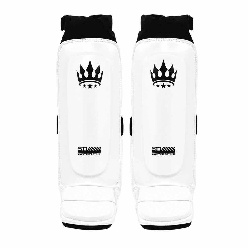 Playerz SparTech MMA Shin Guard - White/Black - Playerz Boxing