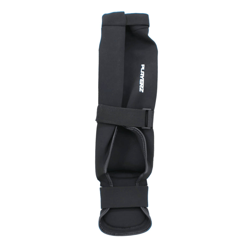 Playerz SparTech MMA Shin Guard - White/Black - Playerz Boxing