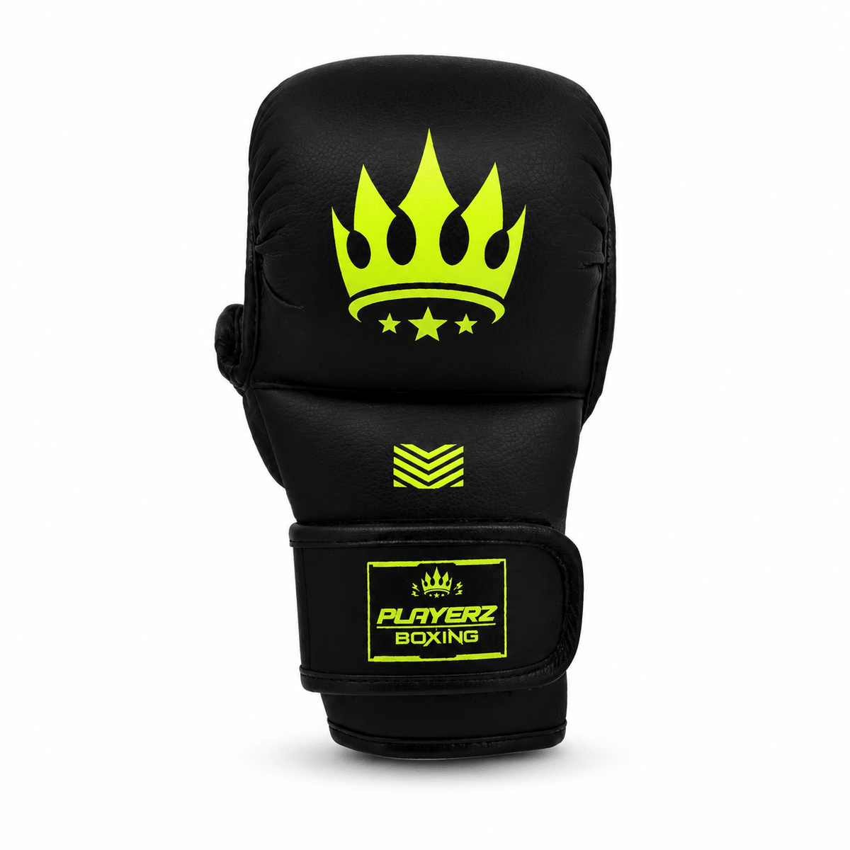 Playerz SparTech MMA Sparring Gloves - Black/Neon - Playerz Boxing