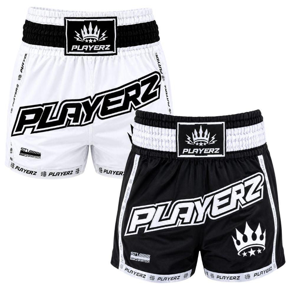 Playerz SparTech Muay Thai Shorts - Playerz Boxing