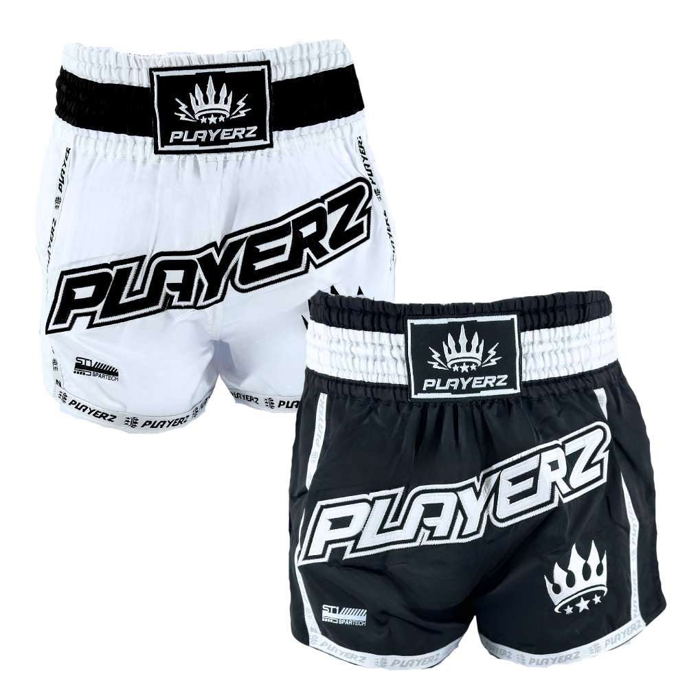 Playerz Spartech Muay Thai Shorts - Playerz Boxing LTD
