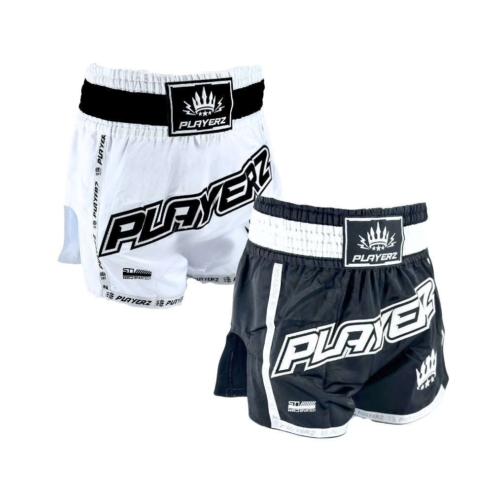 Playerz Spartech Muay Thai Shorts - Playerz Boxing LTD