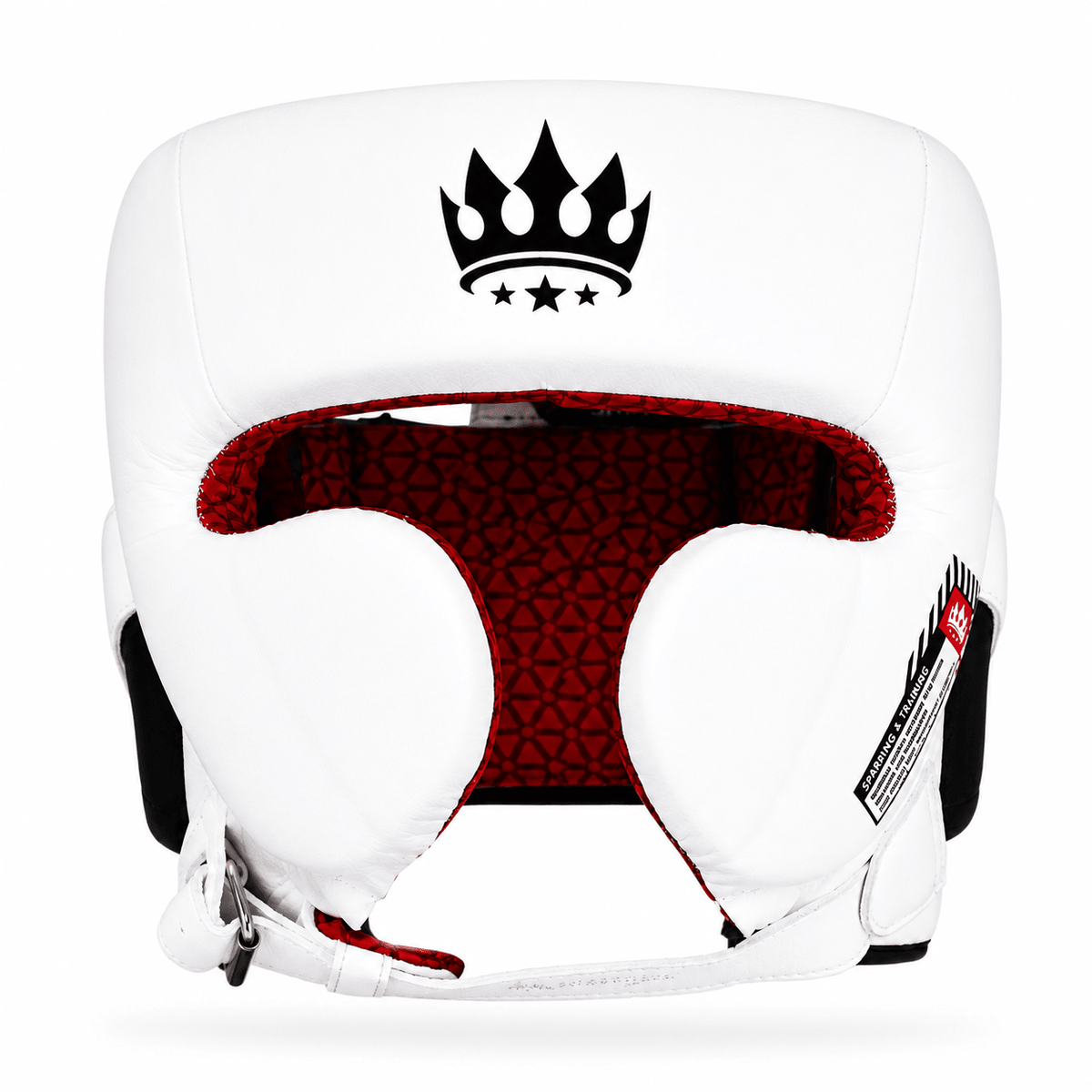 Playerz SparTech Pro Head Guard - White/Black - Playerz Boxing