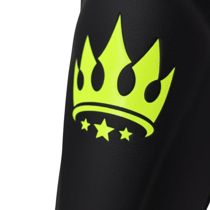 Playerz SparTech Shin Guards - Black/Neon - Playerz Boxing